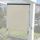 Bild 1 von Vertikalmarkise MCW-F42, Senkrechtmarkise Sichtschutz Außenrollo Rollo, UV-Schutz 50 Stoff ~ 250x140cm, creme-beige