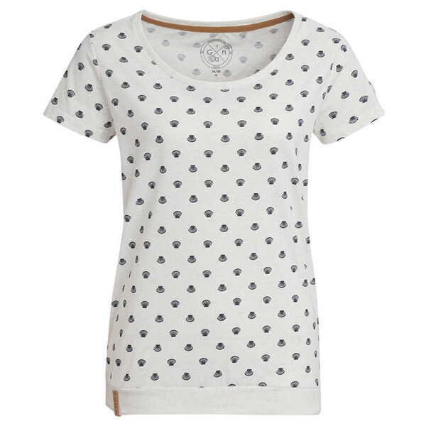 Bild 1 von Damen T-Shirt mit Muschel-Allover