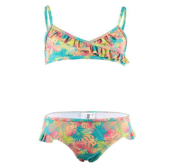 Bild 1 von Mädchen Bikini Set mit Blätterprint