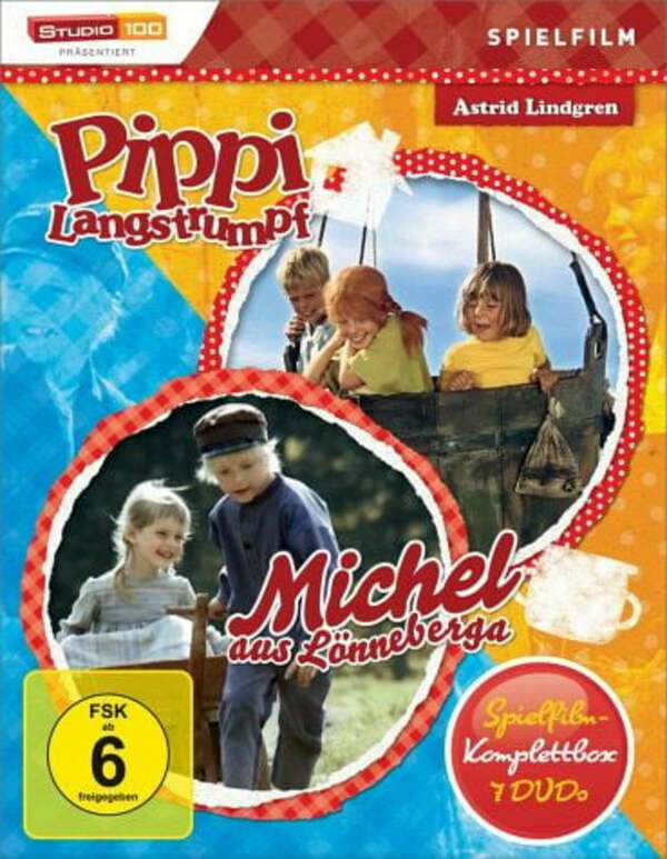 Bild 1 von DVD Pippi Langstrumpf & Michel Spielfilm-Box