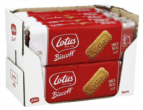 Bild 1 von Lotus Biscoff Snack Packs 14 x 2 Stück