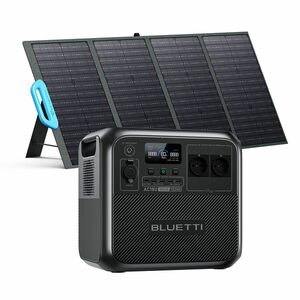 BLUETTI Stromerzeuger AC180 Powerstation mit Solarpanel, (PV120 120W)