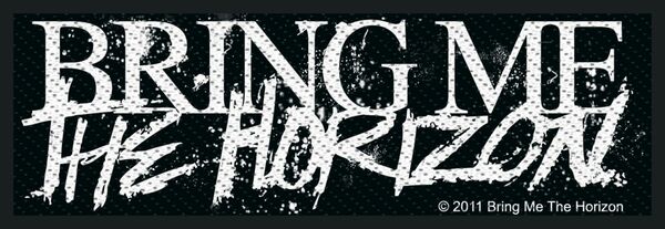 Bild 1 von Bring Me The Horizon Patch - Horror Logo   - Lizenziertes Merchandise!