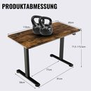Bild 3 von COSTWAY Schreibtisch, Elektrisch Höhenverstellbar 110 x 60 x (71,5-115,5) cm