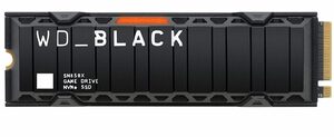 WD_Black SN850X NVMe with Heatsink interne Gaming-SSD (1 TB) 7300 MB/S Lesegeschwindigkeit, 6600 MB/S Schreibgeschwindigkeit, PCI Express 4.0