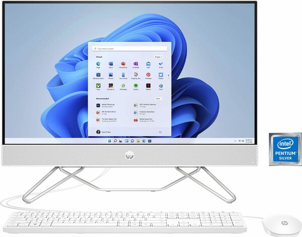 Bild 1 von HP 24-cb0202ng All-in-One PC (23,8 Zoll, Intel Pentium J5040, UHD Graphics 605, 8 GB RAM, 512 GB SSD)