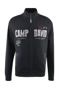 Camp David Sweatjacke - schwarz - Gr. XXL - versch. Farben & Größen