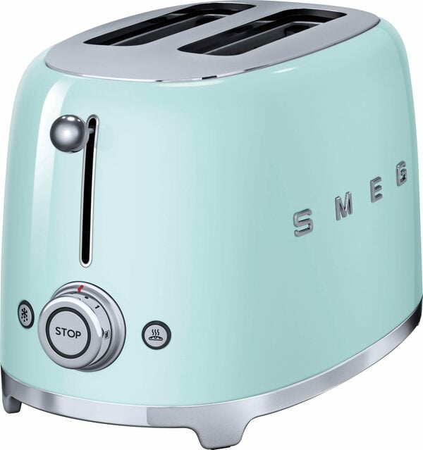 Bild 1 von Smeg Toaster TSF01PGEU, 2 kurze Schlitze, für 2 Scheiben, 950 W