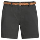 Bild 1 von Damen Chino-Shorts mit Flechtgürtel