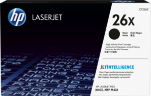 HP 26X LaserJet Toner Schwarz (Hohe Kapazität)