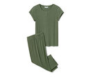Bild 1 von Pyjama aus Rippe, grün