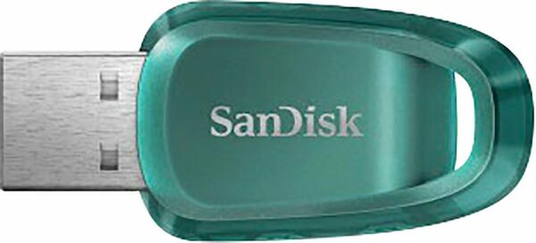 Bild 1 von Sandisk Cruzer Ultra Eco 128GB USB-Stick (USB 3.2, Lesegeschwindigkeit 100 MB/s)