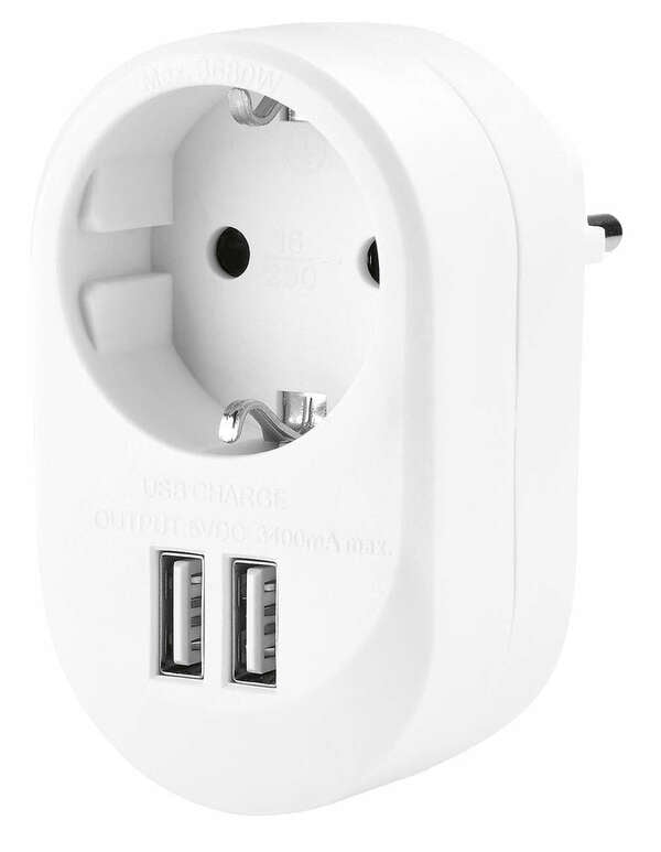 Bild 1 von SWITCH ON® USB-Steckdosen-Adapter