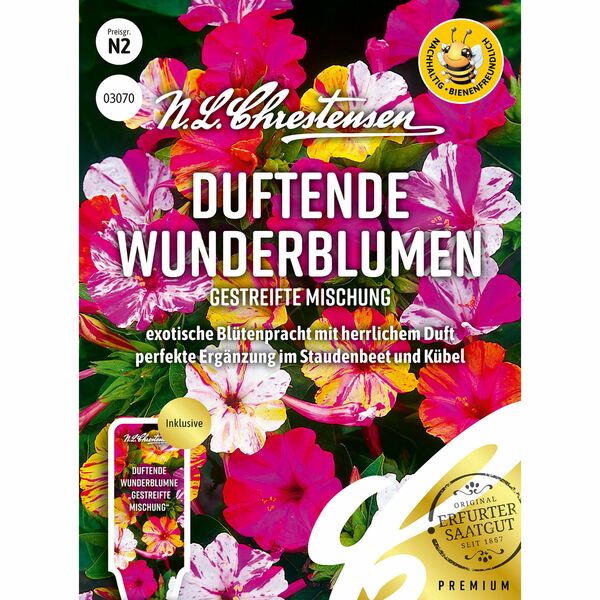 Bild 1 von Duftende Wunderblume Gestreifte Mischung