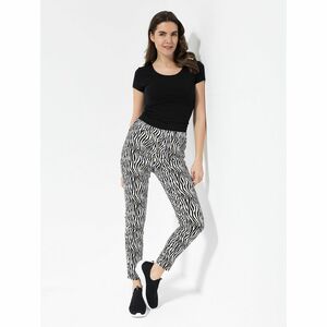 ICONIC by Marina Hoermanseder Jeggings Louise Allover-Druck schmales Bein