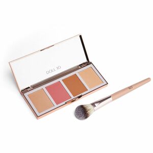 DOLL 10 BEAUTY Full Face Palette Refocus Puder & Rouge Highlighter & Bronzer mit Pinsel