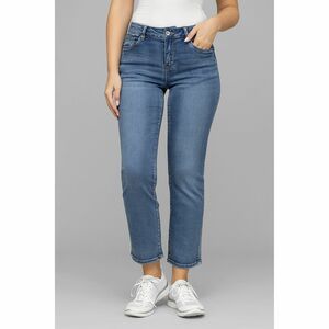 DINE 'N' DANCE Jeans 5-Pocket-Style lange Form gerades Bein