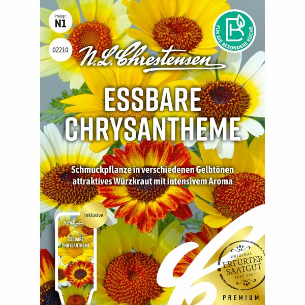 Bild 1 von Essbare 
Chrysantheme