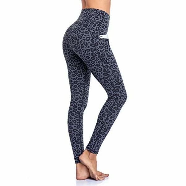 Bild 1 von Ollrynns Sporthose Leggings Damen Hohe Taille Yogahose Lange Blickdicht Leggins Fitnesshose mit Taschen für Sport Fitness Yoga Gym CA166