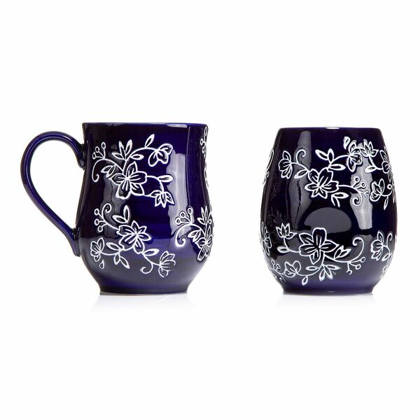 Bild 1 von TEMP-TATIONS Keramikbecher in Geschenkbox Floral Lace 2tlg.