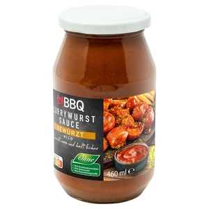 BBQ Currywurstsauce gewürzt 460 ml