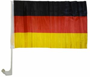 Autoflagge Deutschland 30 x 40 cm