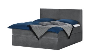 Boxi Boxspringbett 180 x 200 cm  Boxi Classic grau Maße (cm): B: 180 H: 125 Betten