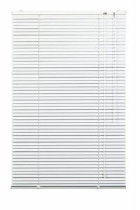 Lichtblick Jalousie Aluminium - Weiß, 40 cm x 60 cm (B x L)