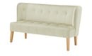 Bild 1 von Twist Küchensofa Samt  Bella beige Maße (cm): B: 180 H: 90 T: 69 Bänke