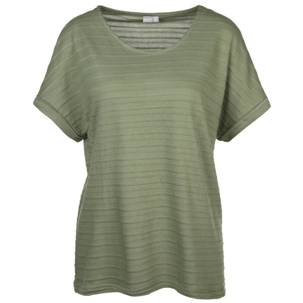 Bild 1 von Damen Struktur Shirt unifarben