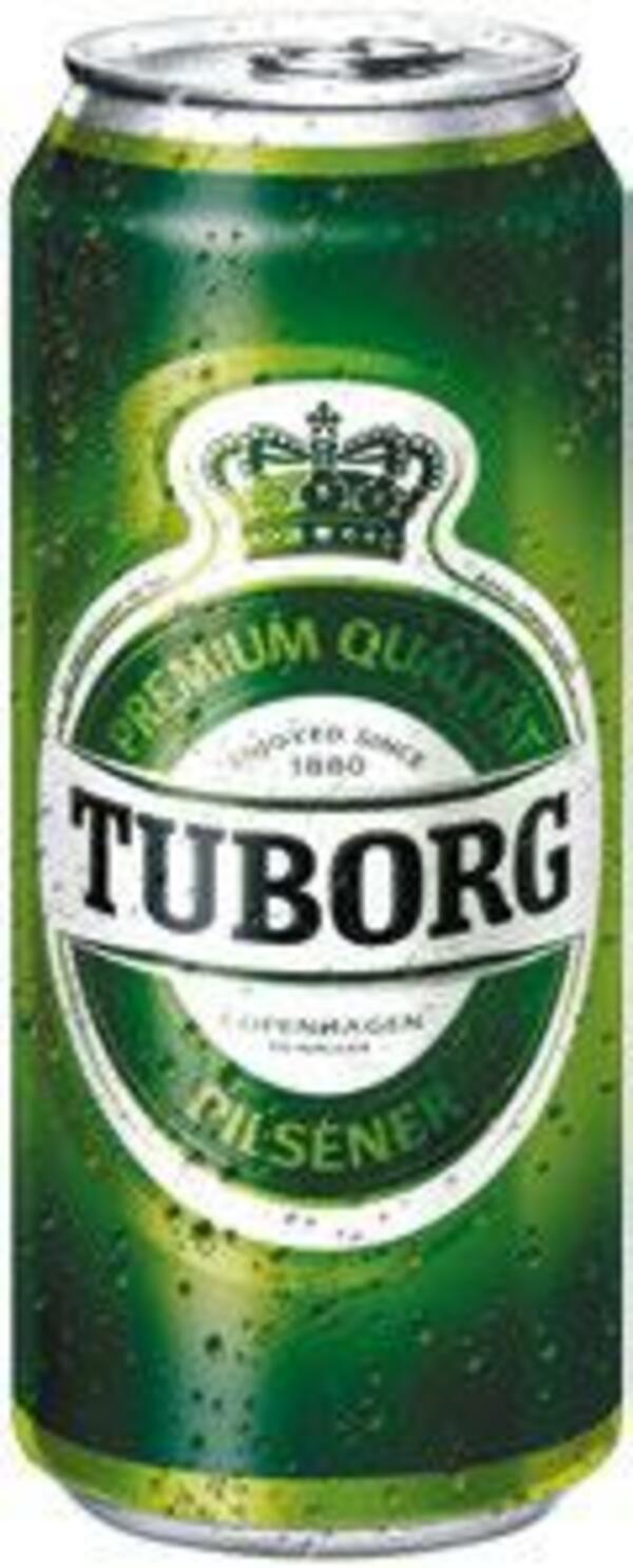 Bild 1 von 4 Dosen Tuborg Pilsener