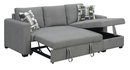 Bild 4 von Happy Home Ecksofa mit Stauraum & Schlaffunktion grau