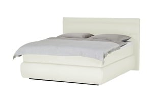 Wohnwert Boxspringbett  Dormian Bolge High weiß Maße (cm): B: 220 H: 122 Betten