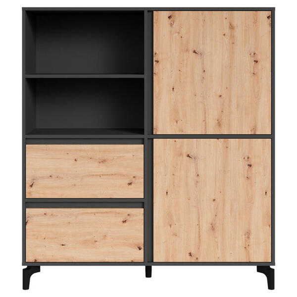 Bild 1 von MID.YOU HIGHBOARD Anthrazit, Eiche Artisan