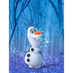 Komar Wandbild Frozen Olaf Crystal Disney B/L: ca. 30x40 cm