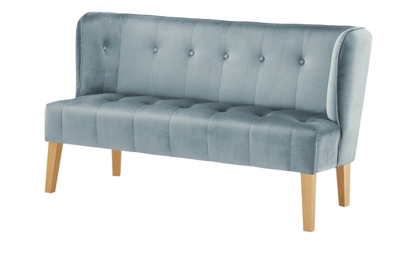 Bild 1 von Twist Küchensofa Samt  Bella blau Maße (cm): B: 180 H: 90 T: 69 Bänke