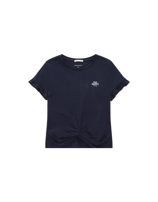 Bild 1 von TOM TAILOR - Mini Girls T-Shirt mit Knotendetail