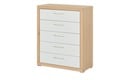 Bild 1 von smart Kommode holzfarben Maße (cm): B: 91 H: 109 T: 42 Kommoden & Sideboards