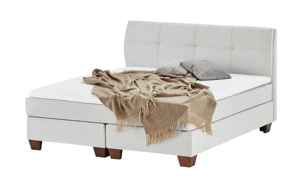 Bild 1 von SKAGEN BEDS Boxspringbett  Vegg grau Maße (cm): B: 185 H: 112,5 Betten