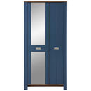 Bild 1 von MID.YOU GARDEROBENSCHRANK Blau, Braun, Eiche