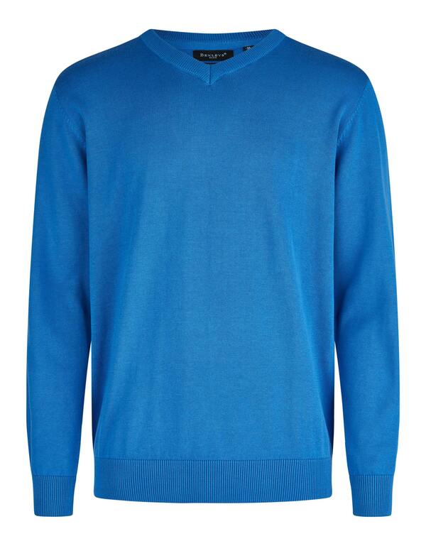 Bild 1 von Bexleys man - Basic Pullover mit V-Ausschnitt