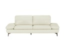 Bild 1 von Wohnwert Ledersofa  Amarena beige Maße (cm): B: 226 H: 81 T: 96 Polstermöbel