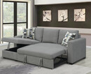 Bild 2 von Happy Home Ecksofa mit Stauraum & Schlaffunktion grau