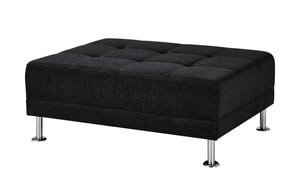 smart Hocker  Garda schwarz Maße (cm): B: 103 H: 42 T: 74 Polstermöbel