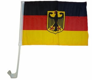 Autoflagge Deutschland Adler 30 x 40 cm
