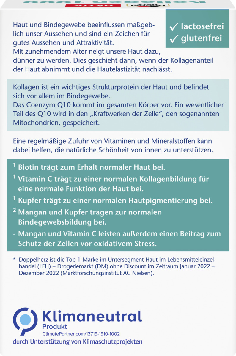 Bild 3 von Doppelherz Kollagen 1000