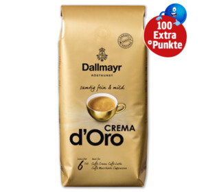 100 Extra-Punkte beim Kauf von Dallmayr Crema d’Oro*