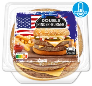 MIKE MITCHELL’S Double Rinder Burger*