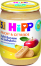 Bild 1 von HiPP Bio Frucht & Getreide Apfel-Banane mit Babykeks 0.55 EUR/100 g (6 x 190.00g)