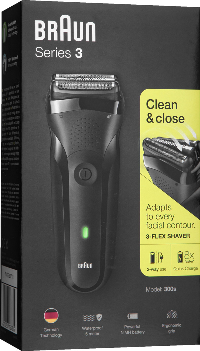 Bild 1 von Braun Series 3 elektrischer Rasierer 300s